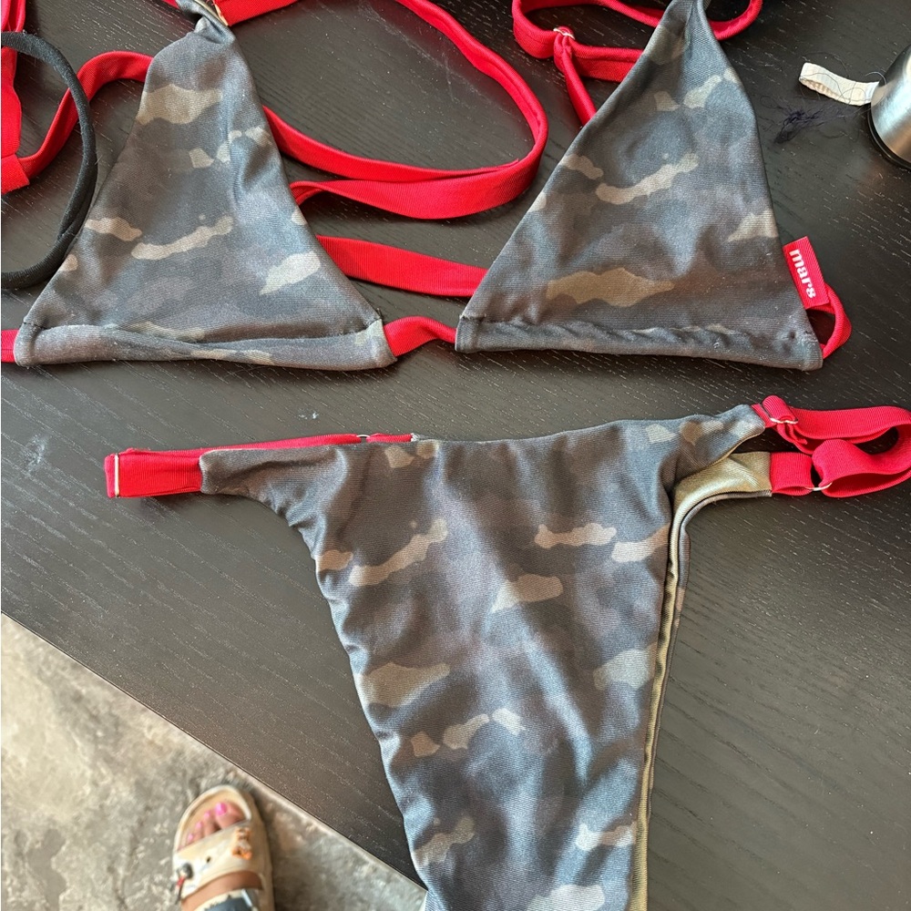 Stylish Camo One Piece by Frankie's Bikinis